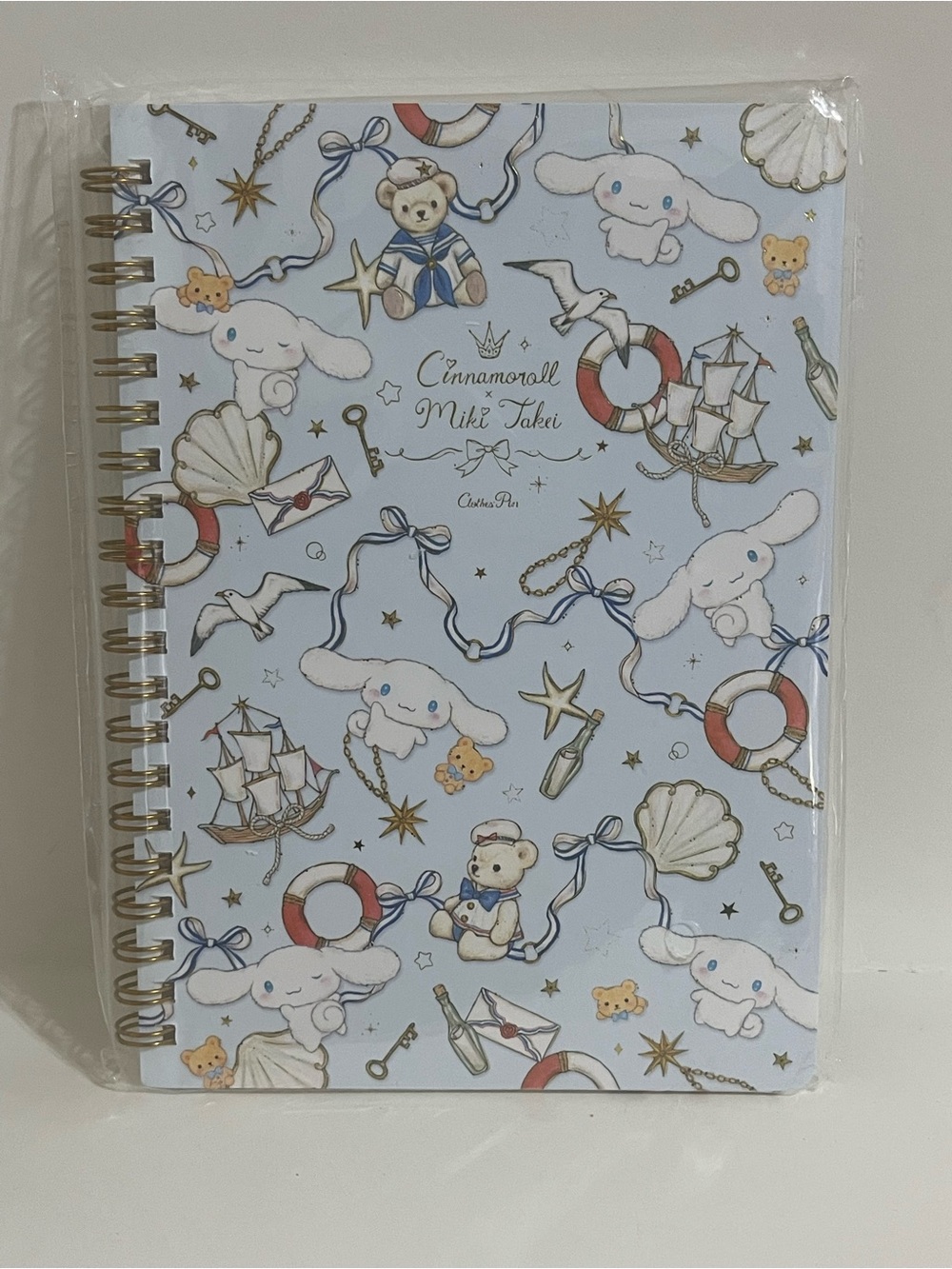 2025 Cinnamoroll Miki Takei Spiral Notebook